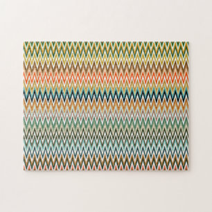 Zigzag Multicolored Muster