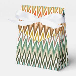 Zigzag Multicolored Muster Geschenkschachtel