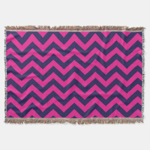 Zigzag Muster 5 Decke