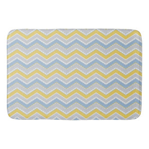 Zigzag-Muster Badematte
