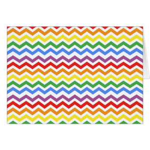 ZigZag Muster Regenbogen