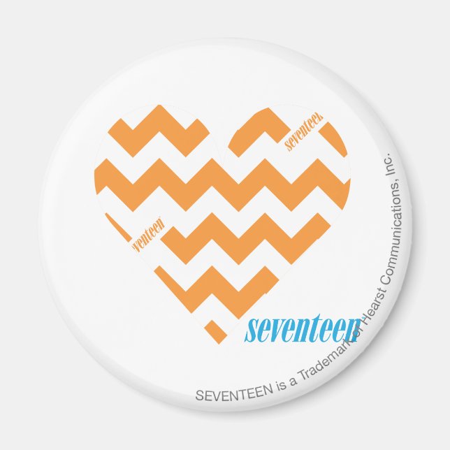 ZigZag Orange 2 Magnet (Vorne)