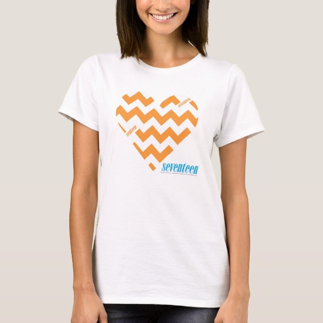 ZigZag Orange 2 T-Shirt (Vorderseite)