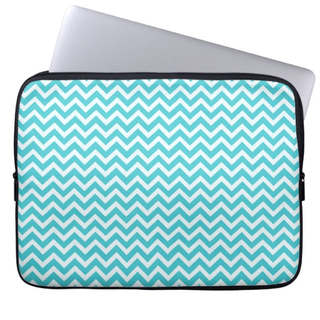 Zigzag Pattern Elektronik Bag Laptopschutzhülle (Vorderseite)