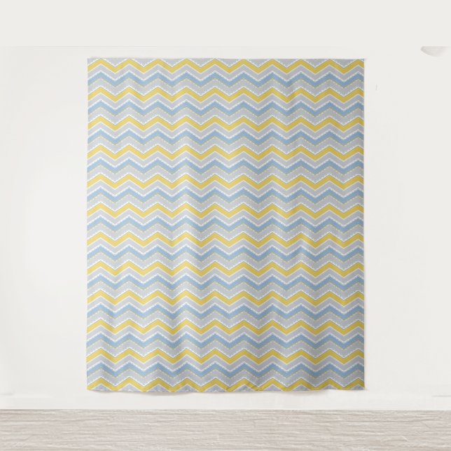 Zigzag pattern  wandteppich (Vorderseite)