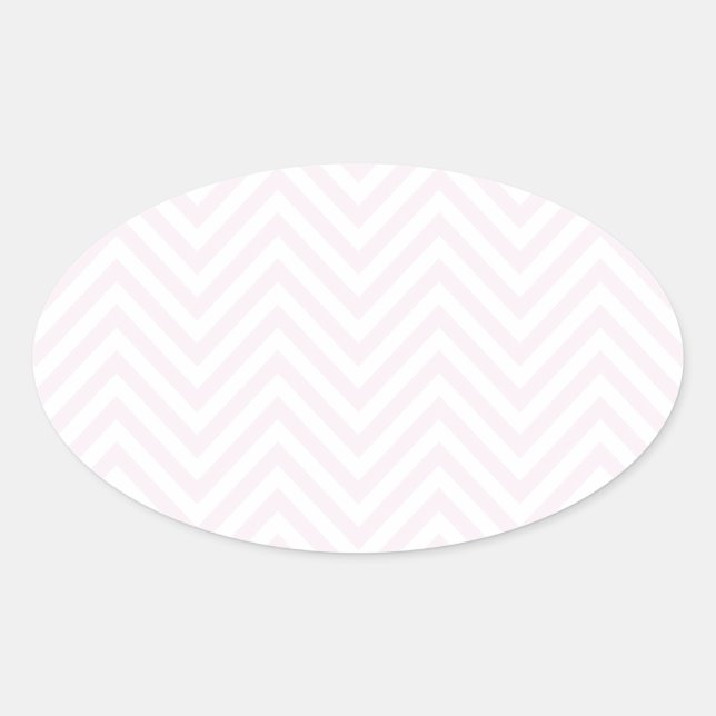 ZigZag personalizable Muster Hintergrundvorlage Ovaler Aufkleber (Vorderseite)