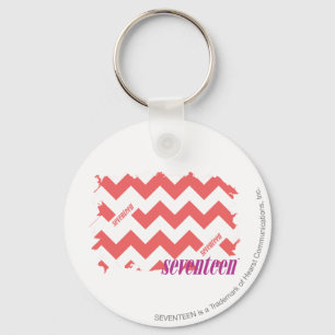 ZigZag Pink 2 Schlüsselanhänger