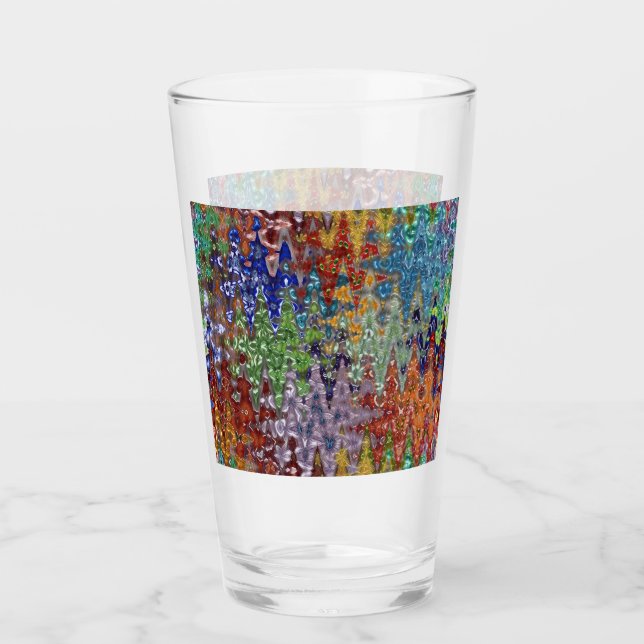 ZigZag Rainbow Glas (Vorderseite)