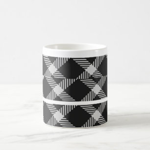Zigzag Retro Kaffeemaschine Tasse