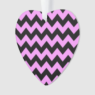 Zigzag rose et noir