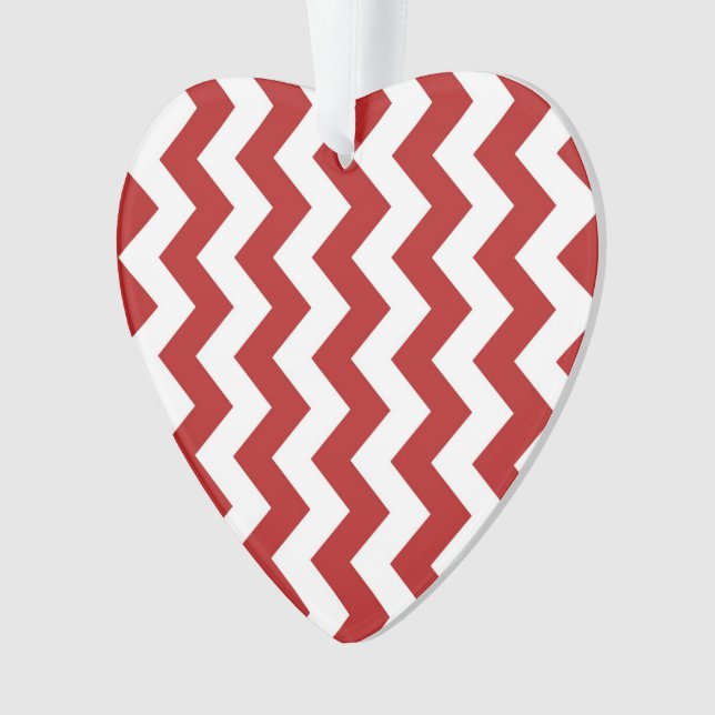 Zigzag rouge et blanc (devant)