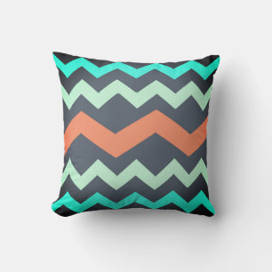 Zigzag Throw Pillow Kissen