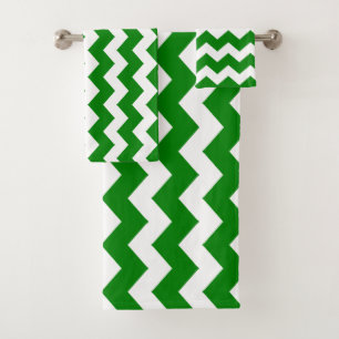 Zigzag vert rayé