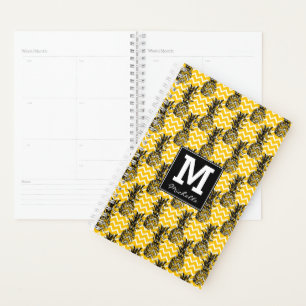 Zigzags ananas Monogramme