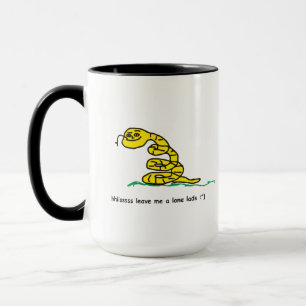 Ziiiiiisch Lasst Mich In Ruhe Jungs Gadsden-Parodi Tasse
