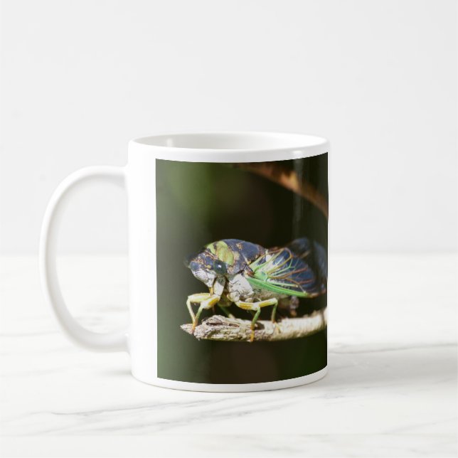 Zikade Kaffeetasse (Links)