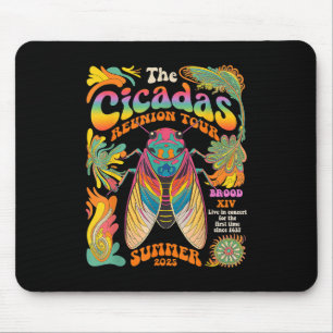 Zikaden-Brut Xiv Sommer 2025 Wiedervereinigungstou Mousepad