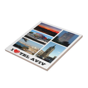 zIL007 i Liebe TEL AVIV, Israel Naher Osten, Fliese