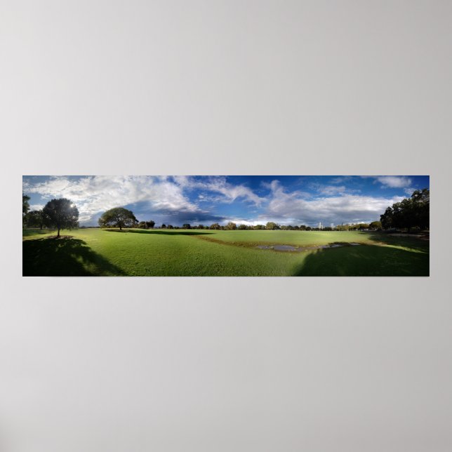 Zilker Park Austin Texas Poster (Vorne)