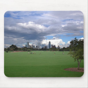 Zilker Park Austin Texas Skyline 3 Mousepad
