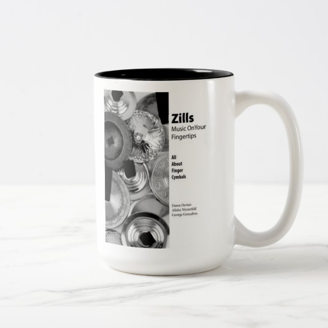 Zills: Musik auf Ihren Fingerspitzen - für Zweifarbige Tasse (Rechts)