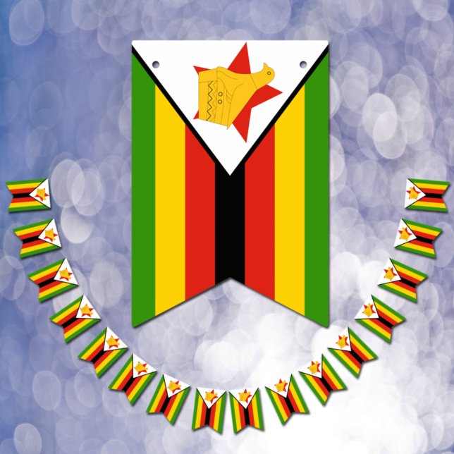 Zimbabwe Drapeau & Parti Zimbabwe Bannières /Maria (Créateur téléchargé)