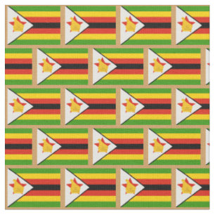 Zimbabwe Flag & Zimbabwe mode Fabric /sports Stoff
