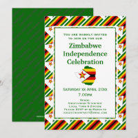 ZIMBABWE UNABHÄNGIGKEIT FEIERSCHAFT Simbabwische F