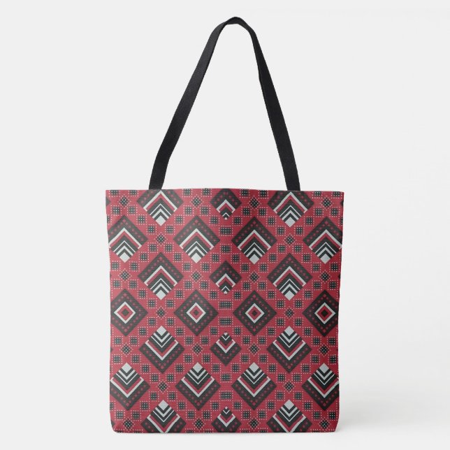 Zimbabwean Traditional Jira reRetso African Print  Tasche (Vorderseite)