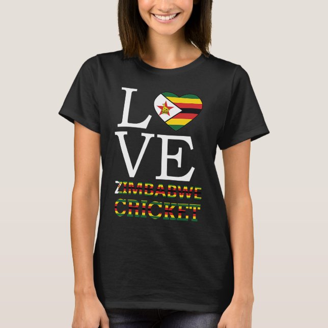 Zimbabwes Crickets For Mens T-Shirt (Vorderseite)