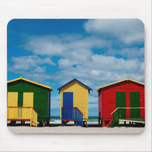 Zimmer tauschen. Muizenberg Beach, Kapstadt Mousepad