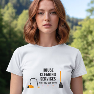 Zimmer & Vakuum - Hausreinigung Tri-Blend Shirt
