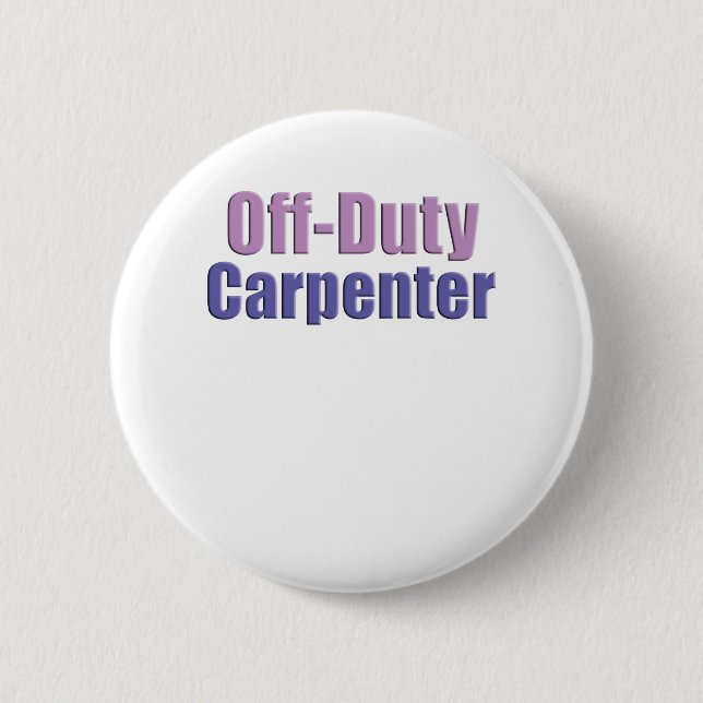 Zimmermann außer Dienst Button (Vorderseite)