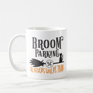 Zimmerparkplatz Humorer Halloween-Kaffee Kaffeetasse