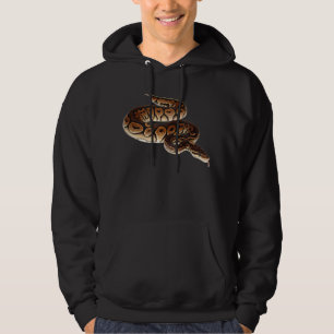 Zimt-Ball-Pythonschlange Hoodie