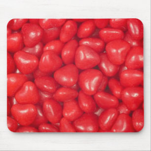 Zimt-Herz-Süßigkeiten Mousepad