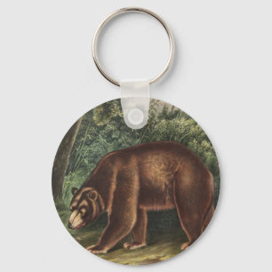 Zimtbär (Ursus Americanus var. Cinnamonum) Schlüsselanhänger