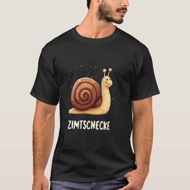 Zimtschnecke T-Shirt (Vorderseite)