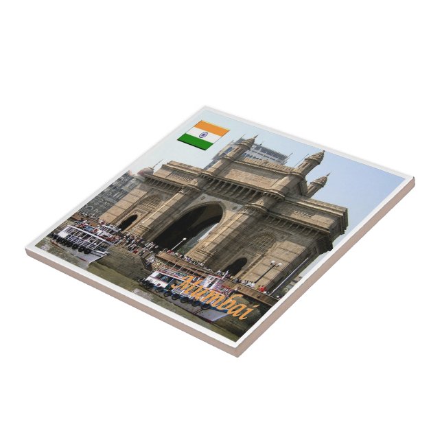 zIN025 MUMBAI, Indien, Asien, Fliese (Seite)