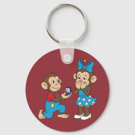 Zina and Mimo and the marriage proposal Schlüsselanhänger