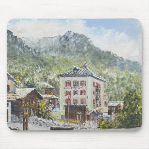 Zinal die Schweiz. 2007 Mousepad