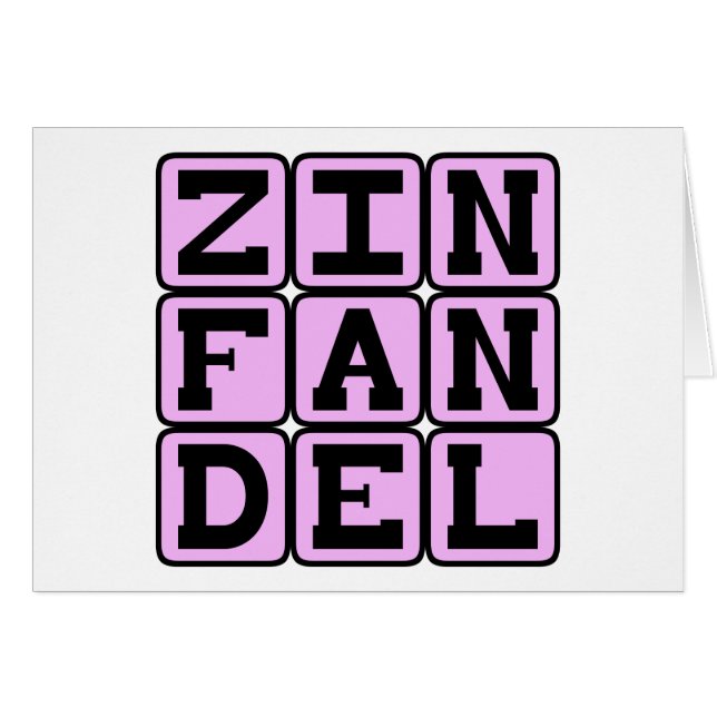 Zinfandel, Art des weißen Weins (Vorderseite (Horizontal))