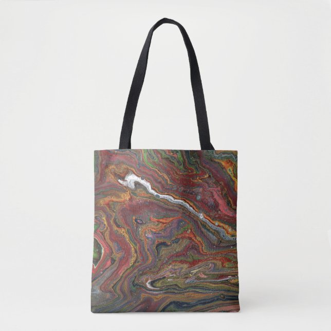 Zing 1 Abstrakt Geode-Tasche Tasche (Vorderseite)