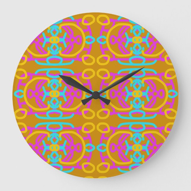 ZINGARO acrylic wall clock  Große Wanduhr (Vorderseite)
