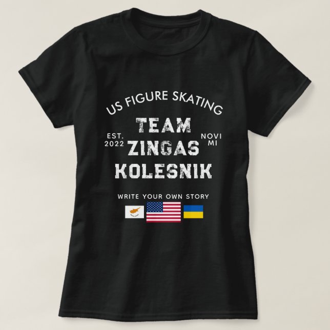 Zingas Kolesnik Dunkles Shirt (Design vorne)