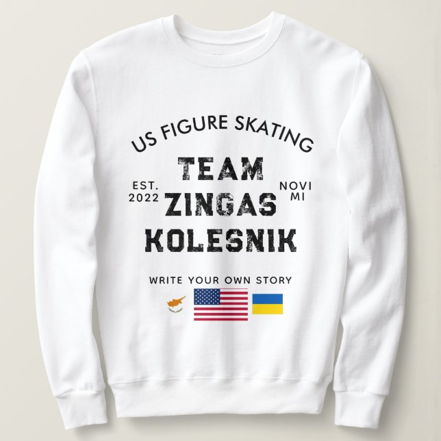 Zingas Kolesnik Leichtes Hemd Sweatshirt (Design vorne)
