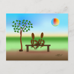 Zinglees~A Moment Postkarte