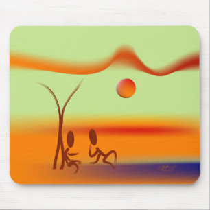 Zinglees ~ Chat Mousepad