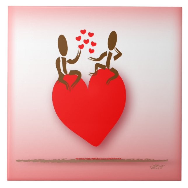 Zinglees ~ Februar Fliese (Vorderseite)