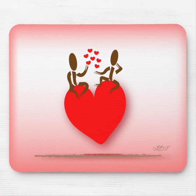 Zinglees ~ Februar Mousepad (Vorne)